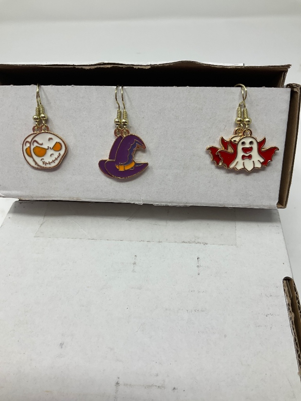 Halloween earrings 3 pairs J10